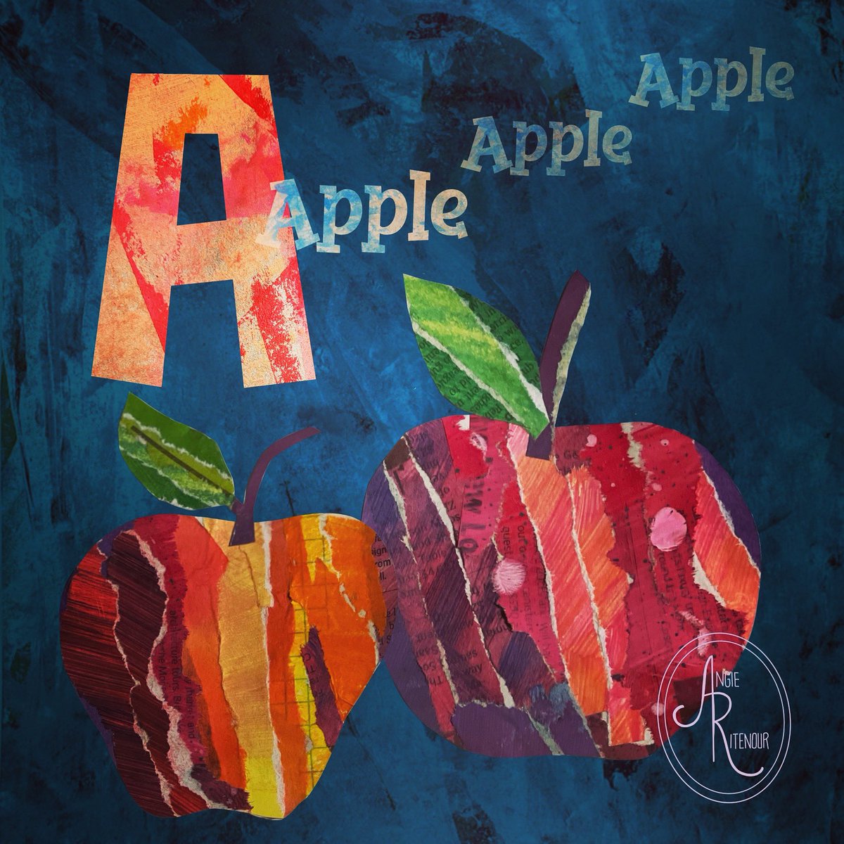 NinjaFoo's tweet photo. An apple collage for the SCBWI Artober challenge.
#ScbwiArtober #scbwi #illustrator #kidlitart #collageart #appleart @scbwi  @SCBWIMichigan https://t.co/1VwwD4GwPP