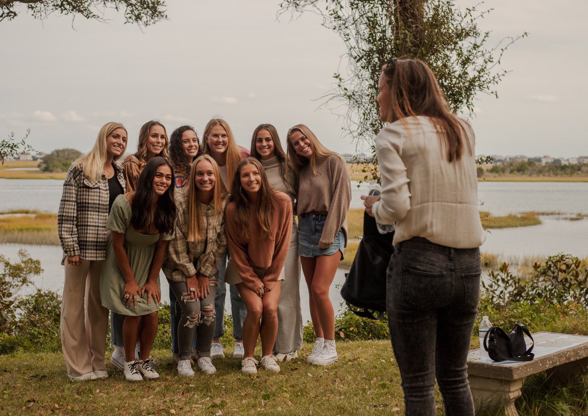 UNCWSoccer's tweet photo. Tonight we got to celebrate this amazing senior class &amp; all they’ve done for this program #together 🤍🤍 https://t.co/5kNQTp6VMJ