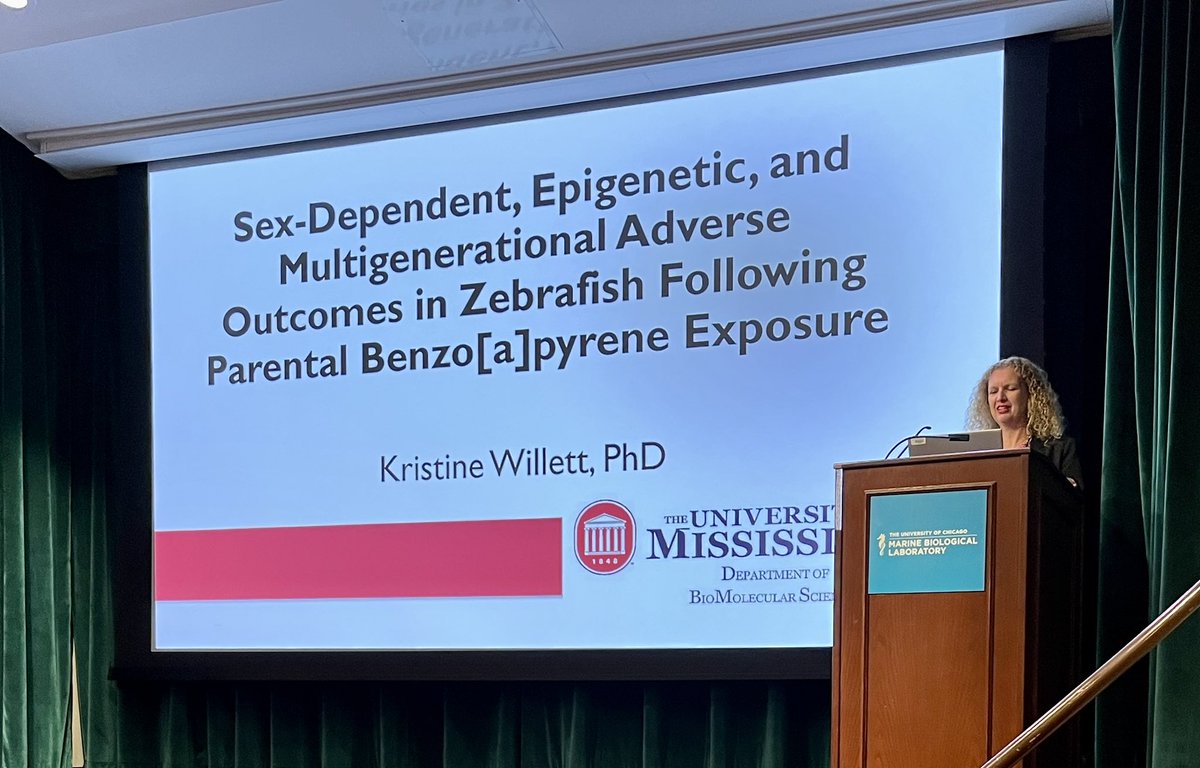 KriWillett's tweet photo. Thanks #AQMHD2022 organizers for the invitation to share our #zfish BaP work! https://t.co/rrB2sFNBeJ