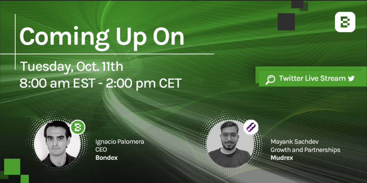 bondexapp's tweet photo. How can people find better jobs using #Web3 exchanges? 🤔

Mayank Sachdev, the Head of #Growth &amp; Partnerships at @officialmudrex Exchange, will discuss this topic with @MrIPalomera next Tuesday at 8am EST/2pm CET.🚀

Prepare all your questions here!!!! 👇 https://t.co/8MW1RFA64W