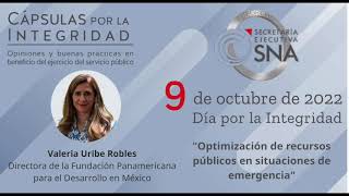 SESNAOficial's tweet photo. #CápsulaporlaIntegridad
🔵El día 9 de cada mes se celebra el #DíaDeLaIntegridad, en apoyo al combate a la #corrupción.
@ClaudiaVUribe, Directora de @PADFMexico reflexiona sobre el Uso de recursos públicos en situaciones de emergencia.
🔗https://t.co/B27SgMgbFr
#IntegrityDay https://t.co/AB34QdspED