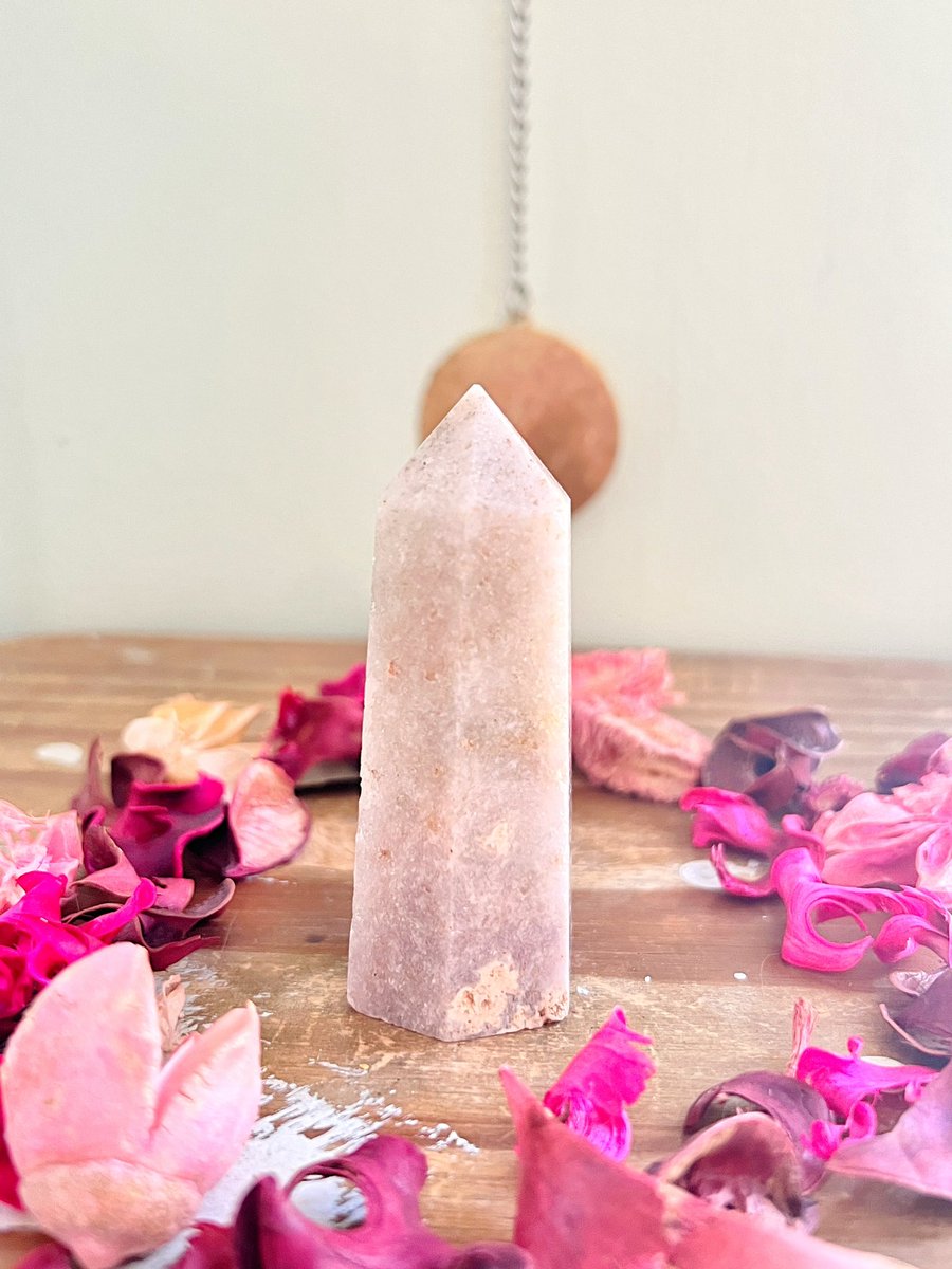 Annabtlouise's tweet photo. I still have all of these gorgeous ✨Pink Amethyst✨towers left in my shop that need their forever home! These beauties are SO SPARKLY! VIDEOS ARE DOWN BELOW! Can we find one a home today?🥺💕 https://t.co/yvdWouLTHN comes with an info cutout + a gift &amp; same/next day shipping!✨ https://t.co/GIhgnVWxXB