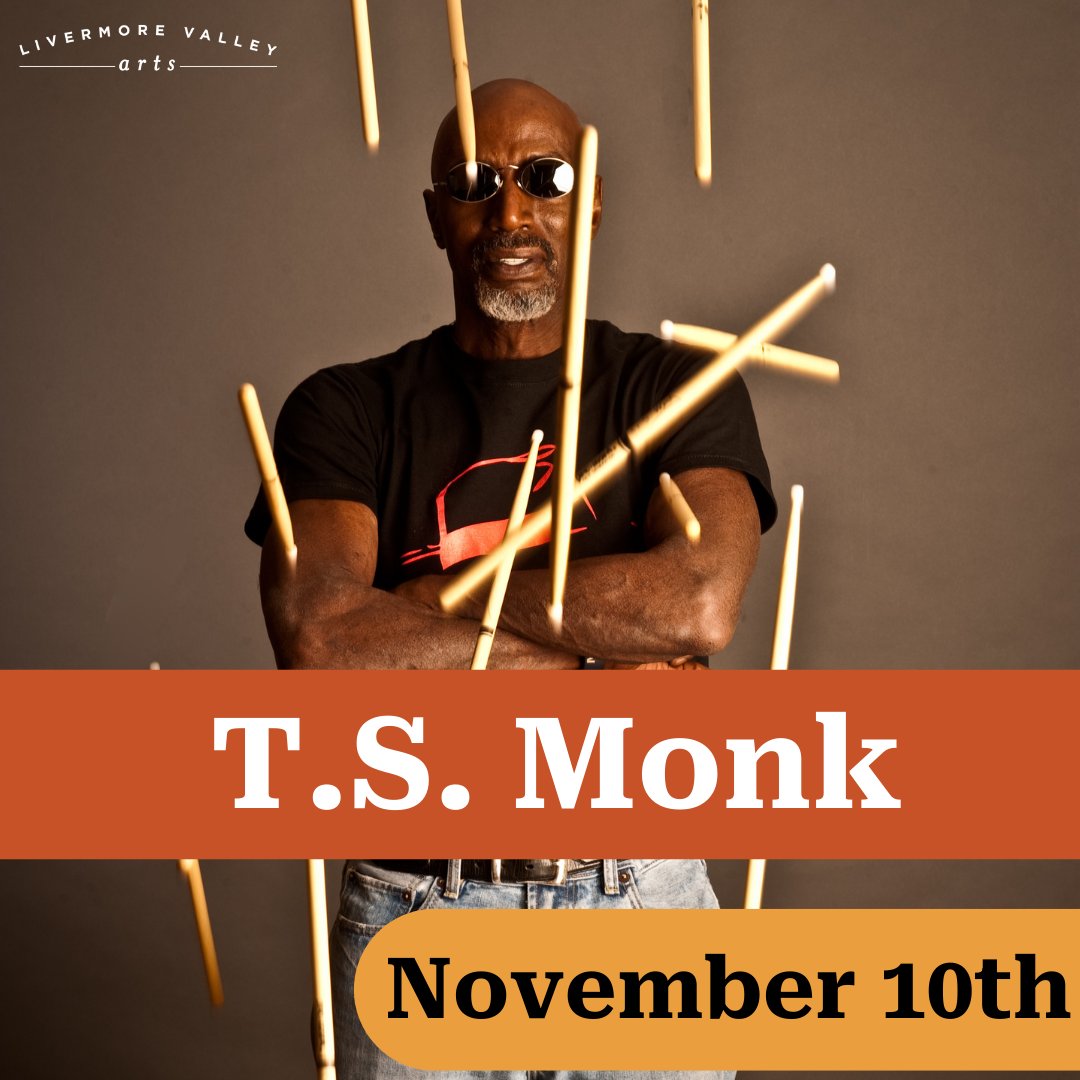 T.S. Monk, American Jazz dummer, composer, band leader, and son of jazz legend Thelonious Monk, brings his “funky jazz” rooted in the legacy of Thelonious Monk, to The Bankhead stage.

Join us:
livermorearts.org/events/t-s-mon…

#TheBankhead #TheloniousMonk #TSMonk #drums #jazz #funk