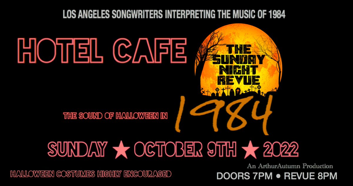 The pop music year of 1984! Captain Danger @ The Hotel Cafe! The Sunday Night Revue - interpreting the music of 1984!
Captain Danger kicks off the show @ 8pm! (Main Stage)
Oct 9! Joining an amazing cast of LA performers.
<a href="/thehotelcafe/">Hotel Cafe</a>
<a href="/captdanger/">Captain Danger</a>
 captaindanger.com