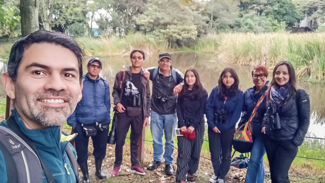 COAN_Natureando's tweet photo. Una excelente jornada de observación de aves en el marco del #OBD2022 en el Humedal Santa María del Lago en Bogotá 
#OctoberBigDay2022 https://t.co/dCy40x2mmg