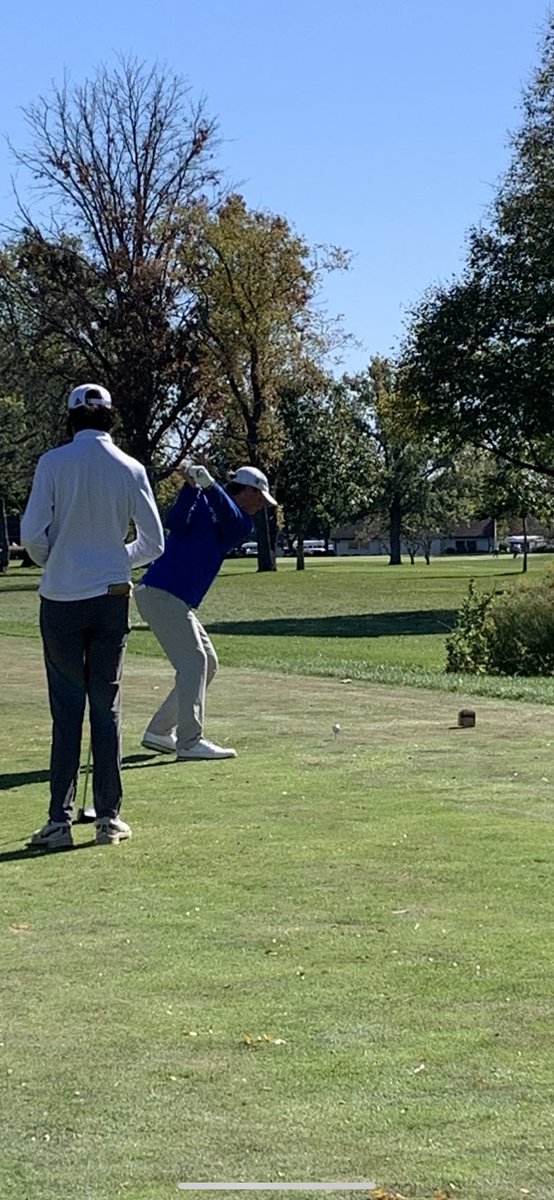 MFHSgolf's tweet photo. @_Tyler__Davis_ ended the HS career in Tyler fashion with a birdie.  After a slow start going +6 after 5, he went +6 over the next 31!  This set him at 21st place out of the 112 golfers at 2A State.  We are so proud of you and your career.  @MFHSAthletics @MaroaForsythHS https://t.co/E2SsBfZDNS