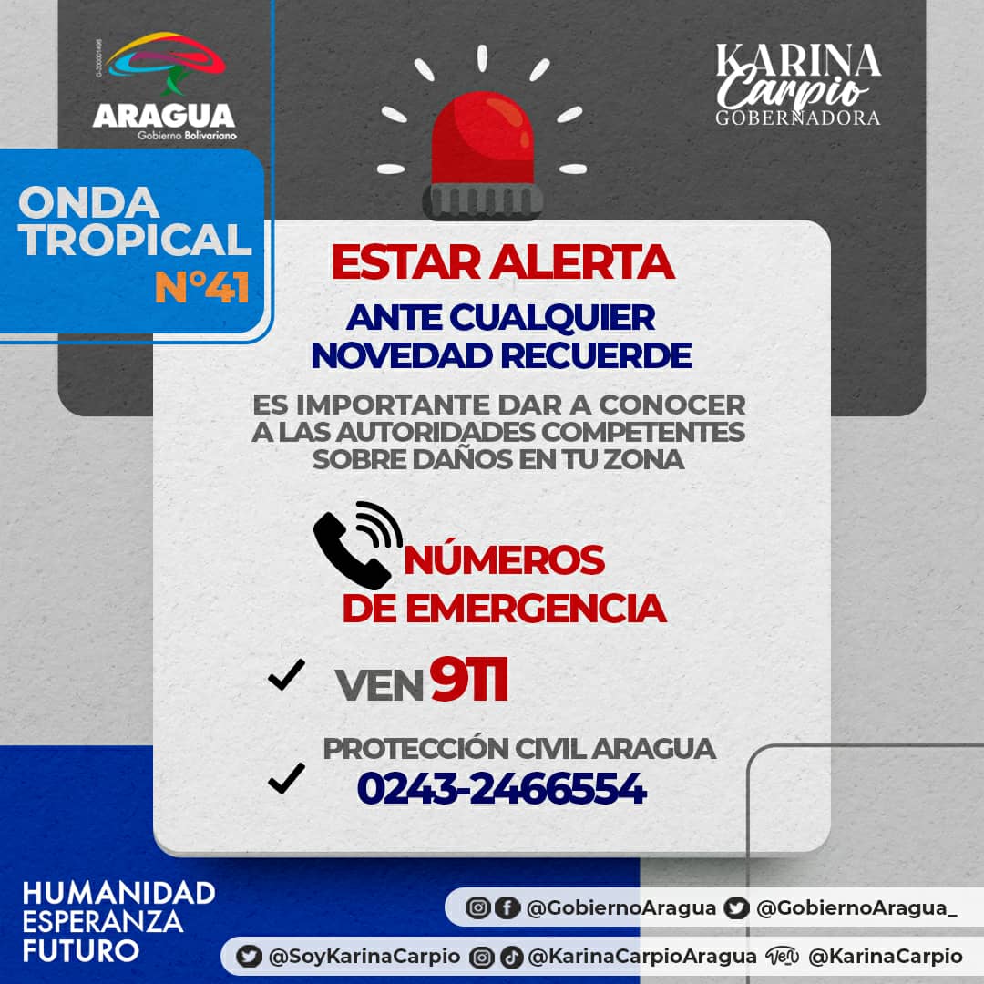 ¡Atentos!

<a href="/NicolasMaduro/">Nicolás Maduro</a>
 <a href="/Soykarinacarpio/">Karina Carpio</a>