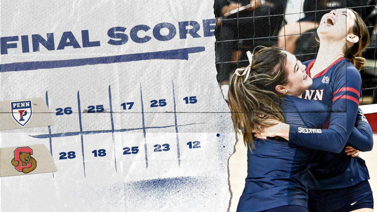 PennVolleyball's tweet photo. Great comeback tonight. Great WIN tonight. Turning the corner!

📰https://t.co/vn3dL0smfI

#FightOnPenn 🔴🔵🏐 https://t.co/nOO1ywKsl1