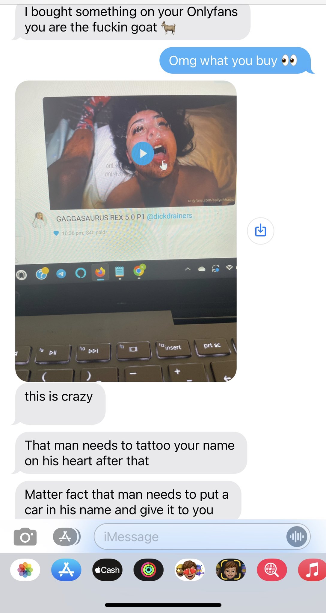 Gaggasaurus Rex on Twitter: "A review of my @dickdrainersXXX scene on https://t.co/17YdEMivFR 💗