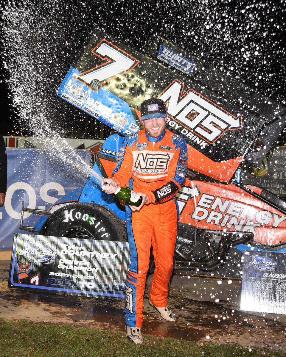 BACK-TO-BACK @ASCoC Champion!🏆 Congratulations to @TyCourtney7BC 🎉 #NOSEnergy // #GetAfterIt // #DirtRacing // #SprintCar