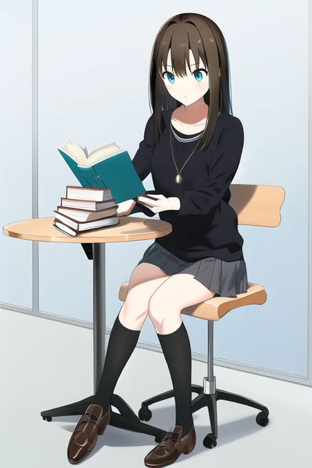 初期の頃に描いたヘッタくそな絵のリニューアル #NovelAI 