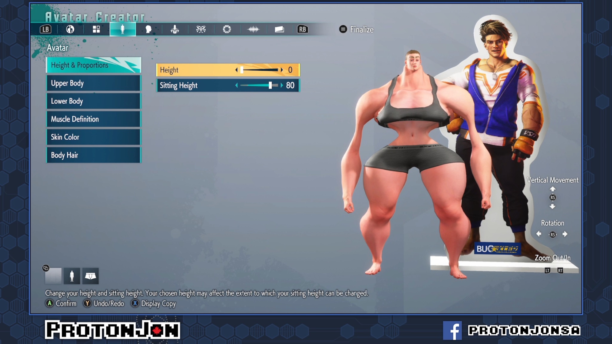 Street Fighter 6 has a character creator, and of course it has muscle  sliders