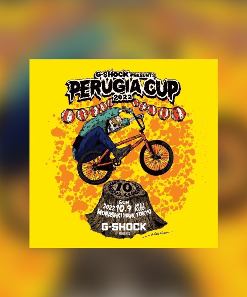 dambosound's tweet photo. 本日は、”MURASAKI PARK TOKYO” にて開催される、G-SHOCK主催。
「BMXのお祭り」
“PERUGIA CUP 2022”に出演します。
是非お越しください。
#PERUGIA_CUP #dambosound https://t.co/WDqgOaC1YM