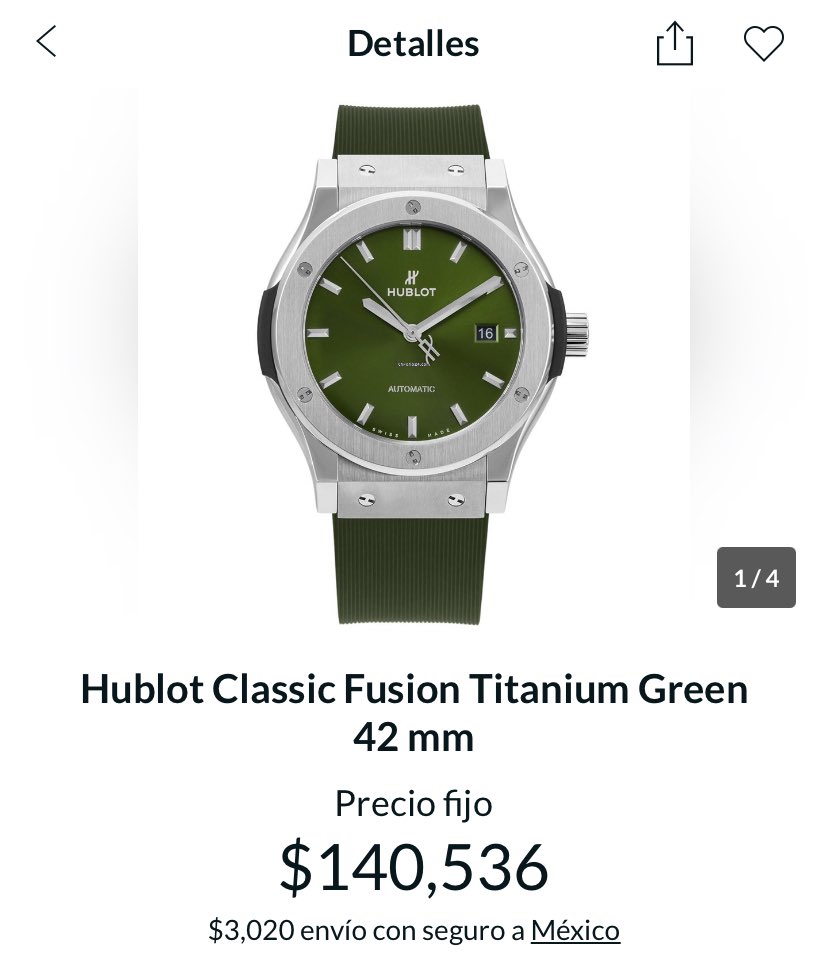 MisterOlufsen's tweet photo. Austeridad republicana con Luis Crescencio Sandoval. Reloj Hublot Classic Fusion de 140,000 pesos… #SedenaPapers @Luis_C_Sandoval https://t.co/vhX33zrMNm