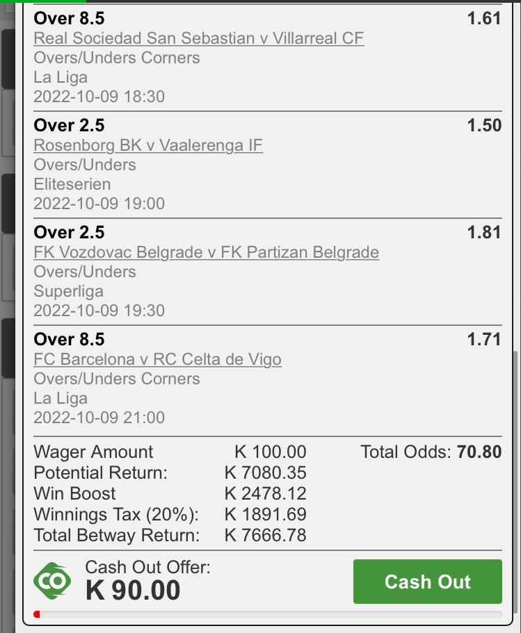 Berg_Muzo's tweet photo. โ
Bwangu tachelwa๐๐
Time: 15:30HRS๐ค๐พ
Odds: 70
10 Selections and kindly edit where not comfortable/Split in subs or what you feel is a possible win.โ
Booking Code: X3C3A91ED
Link: https://t.co/17JGNBqTEq
๐๐ฟ good luck ๐
#PunterNation https://t.co/sbX4Wvgqg0