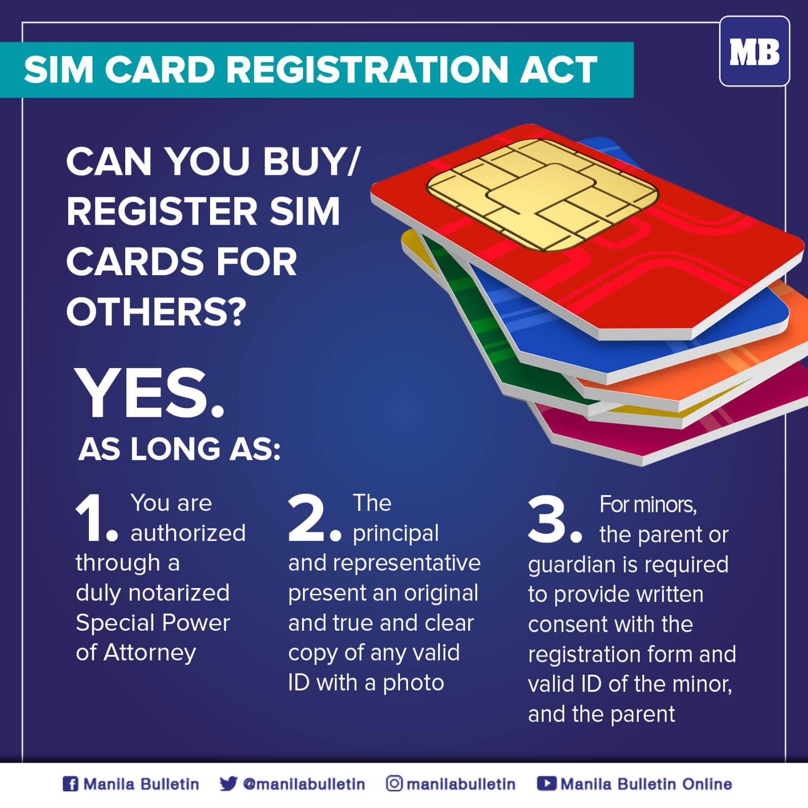 Manila Bulletin News on Twitter "The SIM Registration Act may just be