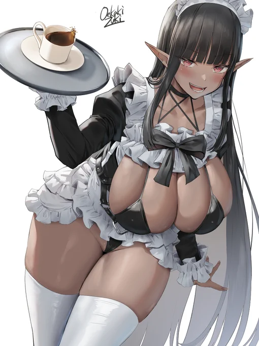 ブラック好きメイド 