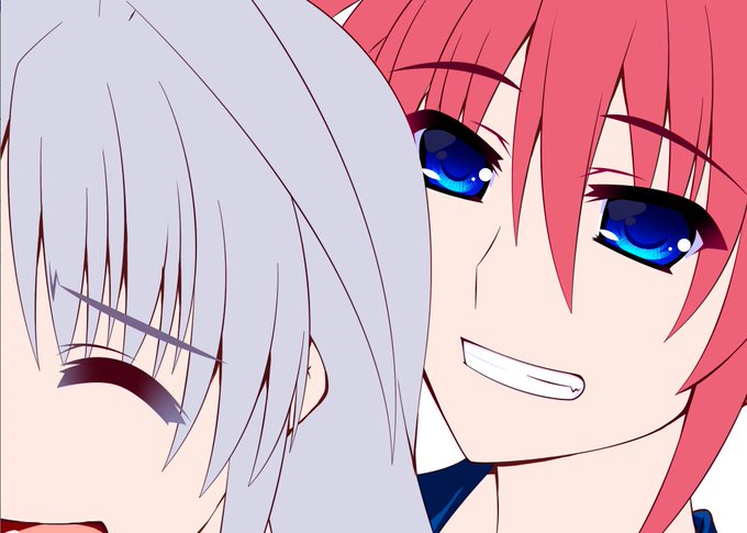 シグナム姉さんの珍しい表情^^ 