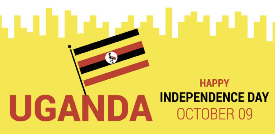 G24Radio's tweet photo. Happy Independence Day Uganda!🇺🇬
#UGAt60 #G24Media #G24Radio https://t.co/8NbSUx8Ilw