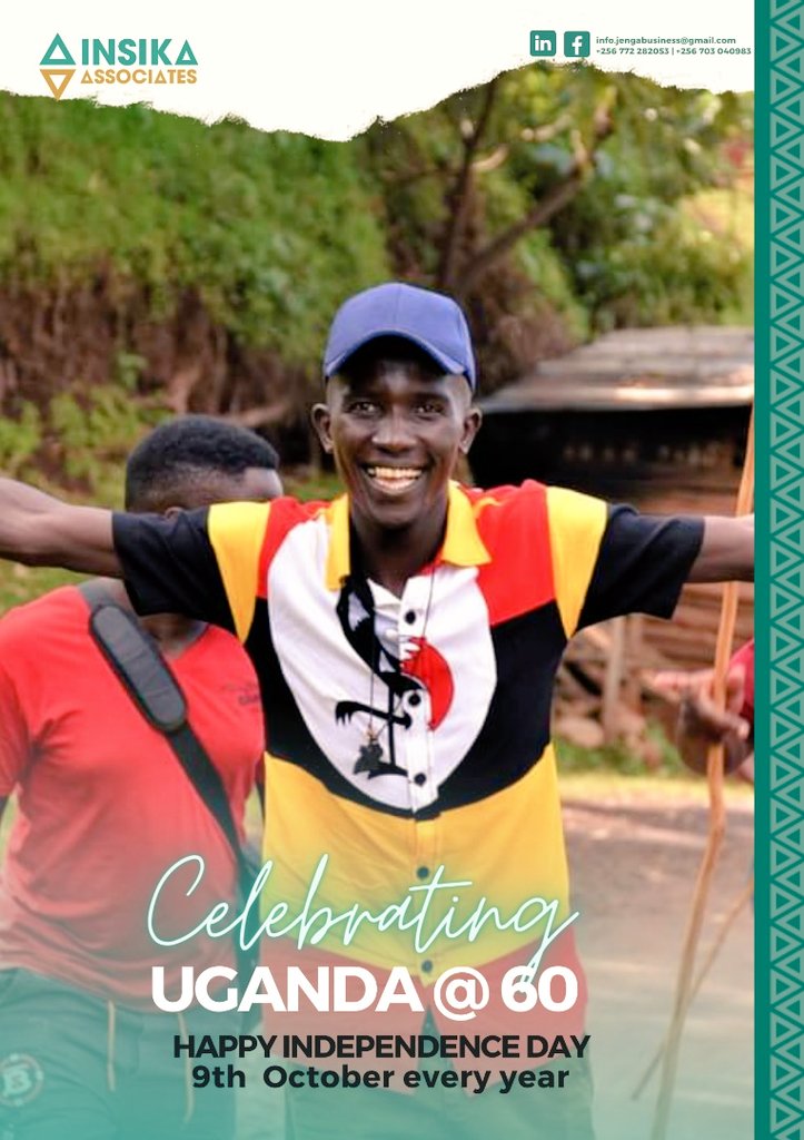 Insikaassociate's tweet photo. #UgAt60 #HappyIndependenceUganda our mother land https://t.co/kVD85xB0yD