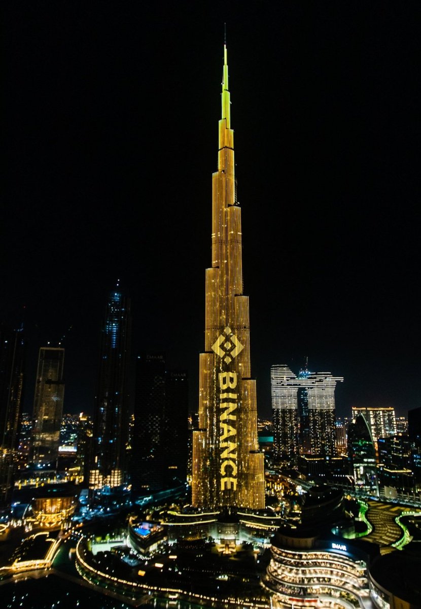 aa_AFeng's tweet photo. @cz_binance Yes, from the Eiffel Tower to the Burj Khalifa, #binance has been climbing the heights, creating new heights each time.🔶 https://t.co/nCNRoLfdie