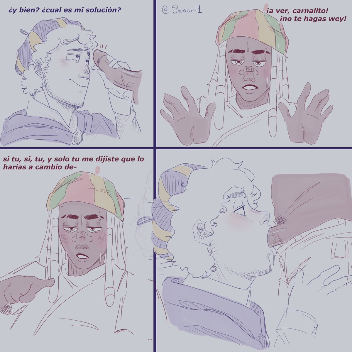 shaniart1's tweet photo. la autora de este fanfic hizo un concepto que me gusto mucho (agradezco que me haya pasado su escrito <3)
#huevocartoon #huevospoeta #huevofilosofo https://t.co/aimlpcrcEC