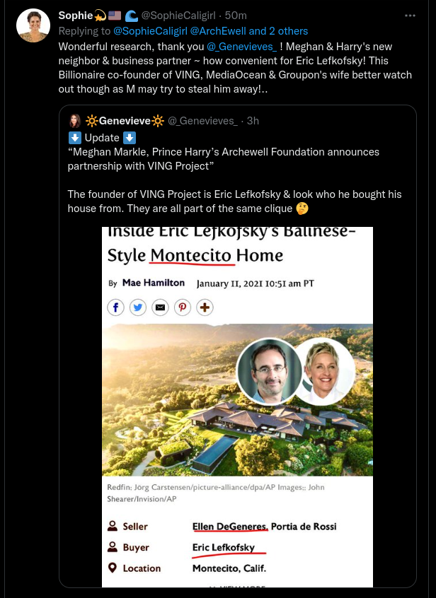 SophieCaligirl's tweet photo. @YahooEnt DON'T let our TEENs get Markled in Meghan & Harry's newest greedy SCAM! #AdiosArchewell #BackoffVing https://t.co/0NXsxXFw32