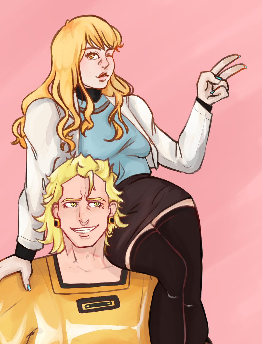 Sylustration's tweet photo. The way I love these two so much, I hope everyone is enjoying part 2 as much as I am ✨ #tnb #Tigerandbunny2 #Tigerandbunny #Bluerose #GoldenRyan #BlueGolden https://t.co/ziLMY1OIeV