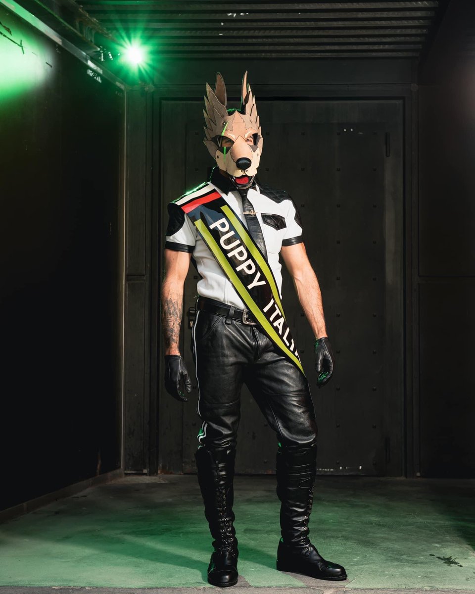 LeatherClubRoma's tweet photo. #Arnulf è #PuppyItalia 2022. In bocca al lupo e complimenti al vincitore e congratulazioni agli agli due candidati. Un grazie a #BAU per aver rappresentato la comunità #Puppy italiana nell’ultimo anno ☺️
#StrongerTogether
❤️🧡💛💚💙💜🤎🖤🤍 https://t.co/Xn9tm88iP4