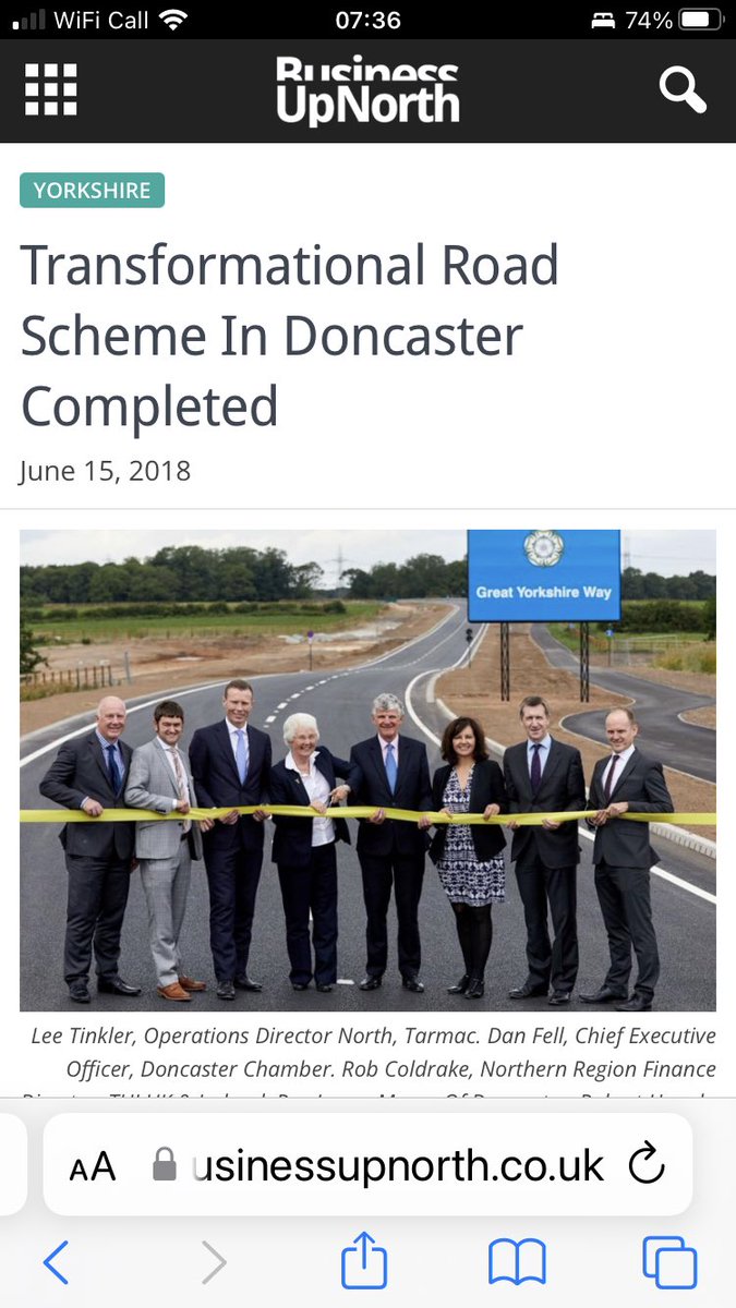 donnyfarmshop's tweet photo. 800 lives &amp; @DSA_Airport are being destroyed because land values went up when we built The Great Yorkshire Way @thetimes. It was done to benefit the region, not to fill the coffers of John Whittaker @PeelLandP his board of Directors, his family and his shareholders @save_dsa https://t.co/A6MtTwWuWc