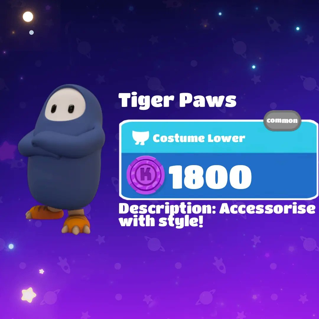 FGBrasilLeaks's tweet photo. Next store item๐๏ธ๐
Item Shop - Kudos Items
From: 20th October 2022 6:00 AM
To: 27th October 2022 5:59 AM
#fallguysskins #fallguys #fallguysstore #fallguysgame #fallguysultimateknockout
#fallguys #Fallguysultimateknockout #fallguysseason6 #fallguysstore https://t.co/9E7BEeXJ2n