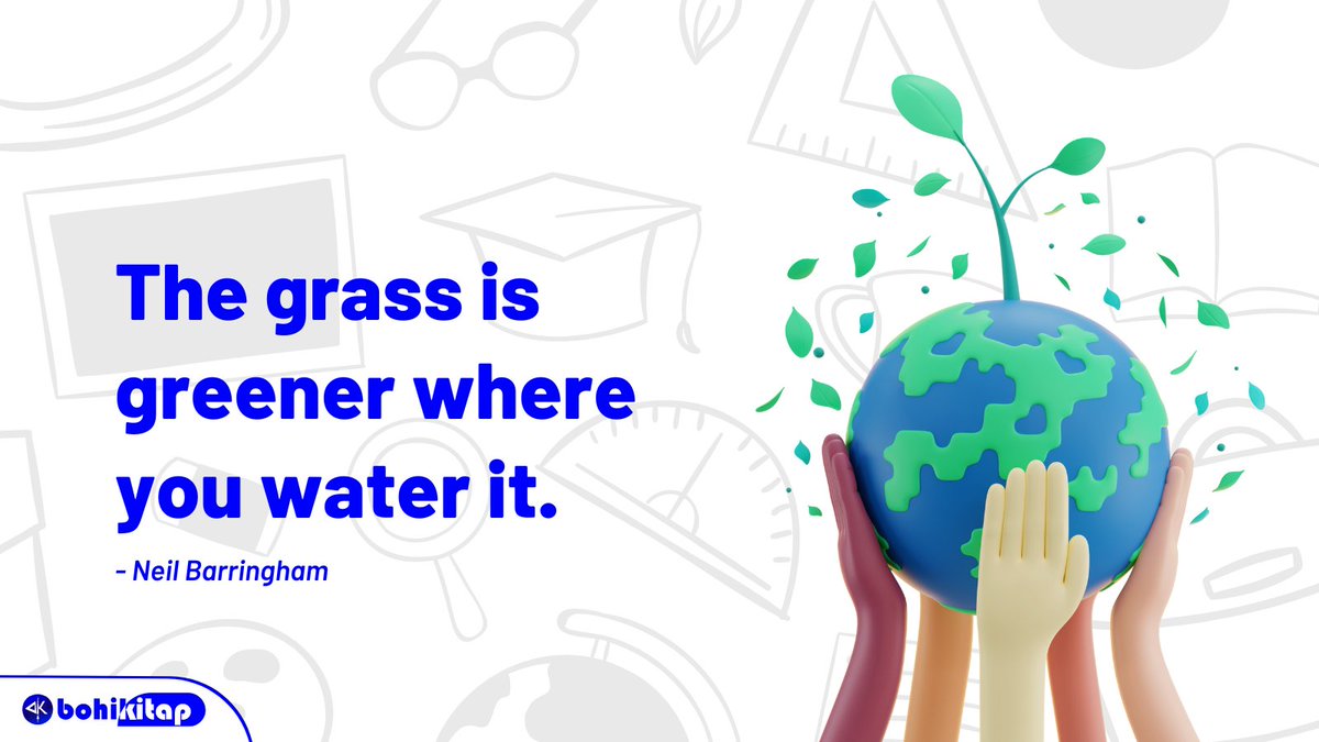 Bohikitap's tweet photo. The Grass is greener where you water it, and same applies to our life... It gets better when we try it.

#Sunday #SundayMorning #motivationquotes #quotes #Grass #Growth #WorkinProgress https://t.co/5qIYksvWXM