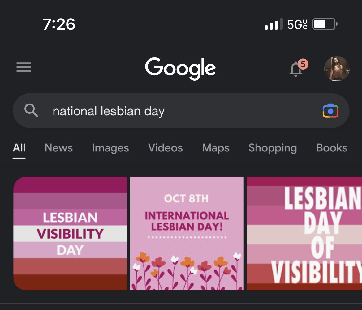 National lesbian day ☺️ I accept gifts in all forms 😂😜