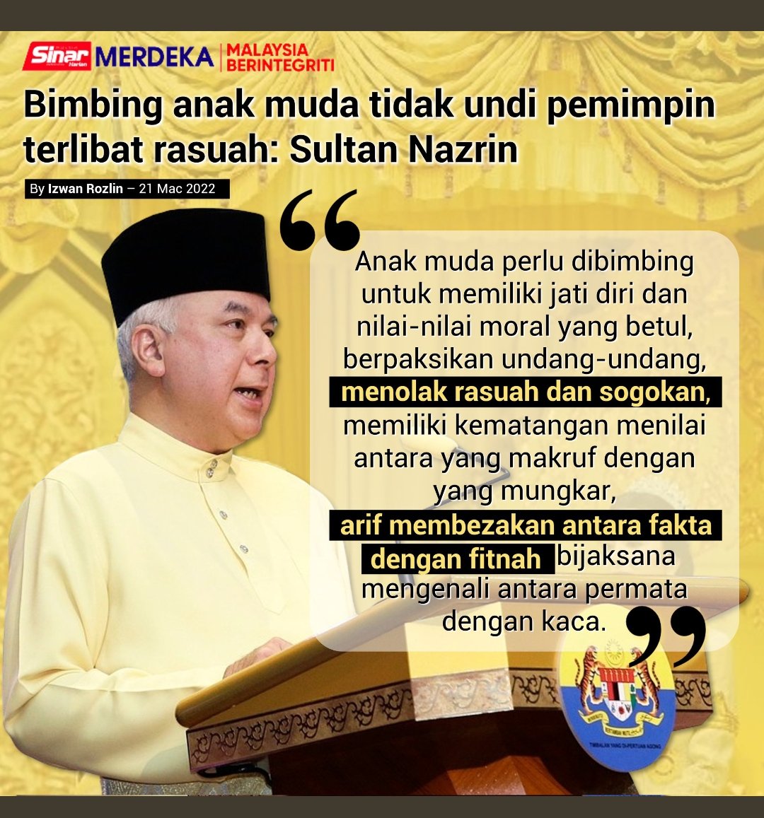 V1gn3s's tweet photo. @mkini_bm BN = CORRUPTION,
BN = SELF ENRICHMENT,
BN = WASTAGE,
BN = $$$ IS KING,
BN = BOSSKU,
BN = ABUSE OF POWER &
BN = LOST DIRECTION!
BN is NOT an OPTION for the future of this country. Time to stand up & make a change Rakyat 🇲🇾
#VOTE4CHANGE 🇲🇾 & KICK #BNOUT https://t.co/l1DHnE6hnz