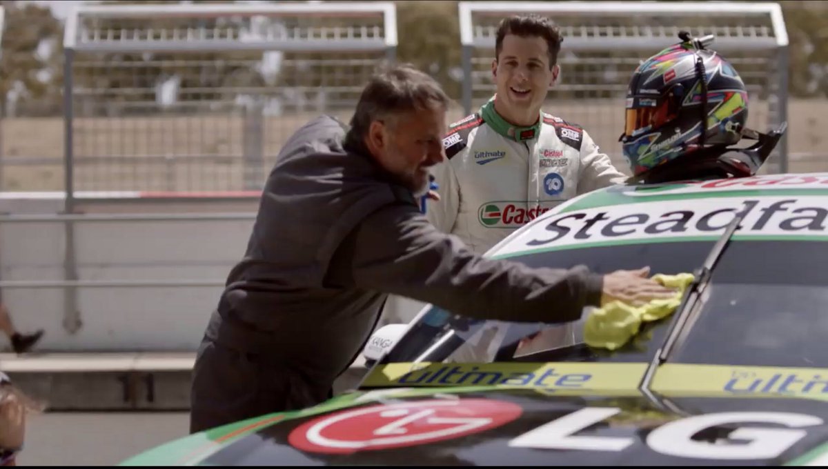 EricInAdelaide's tweet photo. By the look of the mud all over those cars, Bert will have his work cut out for him

#Bathurst1000 
#BPultimate 
#BP https://t.co/F0QpVCvVSX