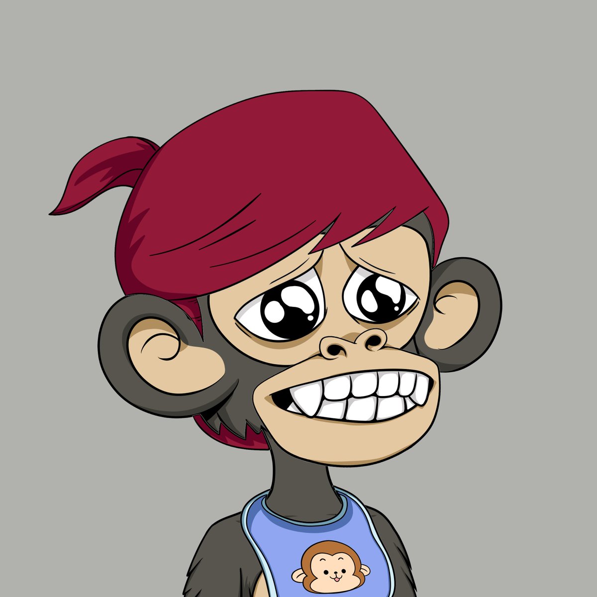 Bought this <a href="/BabyApe_SC/">BabyApe SC</a> right after the mint and have held it since. Not very rare but I am super excited to see the enlightenment #TimeToEvolve $Dab