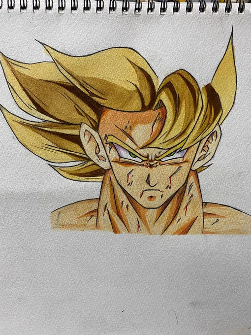 経過#ドラゴンボール#イラスト 