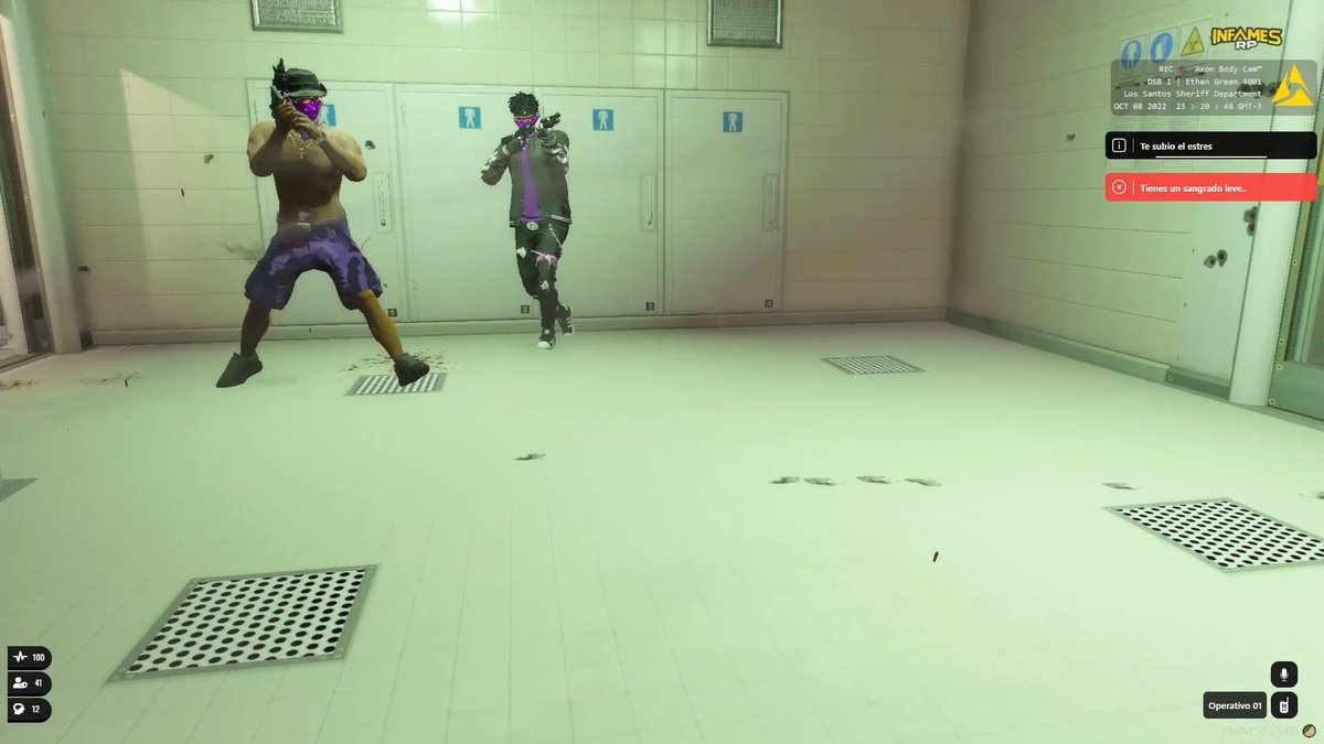 infamesinfor's tweet photo. [🟣🧪] Robo a Humane Labs victorioso para Los Ballas 

Tras un intenso enfrentamiento Los Ballas lograron abatir a todos los agentes de policía que permanencia en pie y consiguieron escapar del lugar con sus compañeros abatidos https://t.co/YgtkolZ3dl
