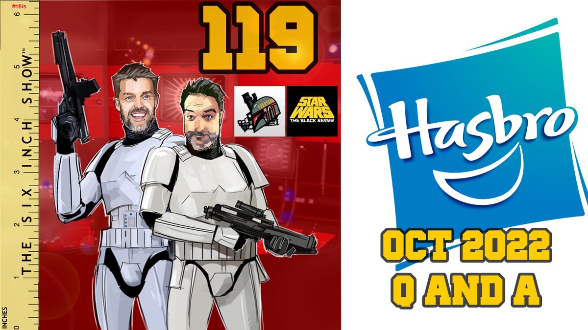 Tuck in to a new slice of The Six Inch Show Episode 119 for a recent @hasbro Q&A on Star Wars the Vintage Collection, Haslab and Black Series. 🎬 bit.ly/t6ishow