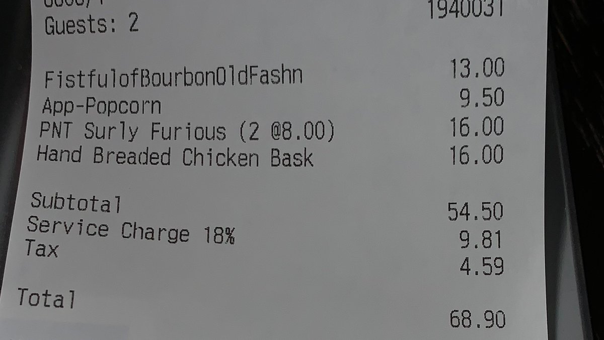 Frederick Melo Reporter On Twitter What Would You Do How Much Tip 