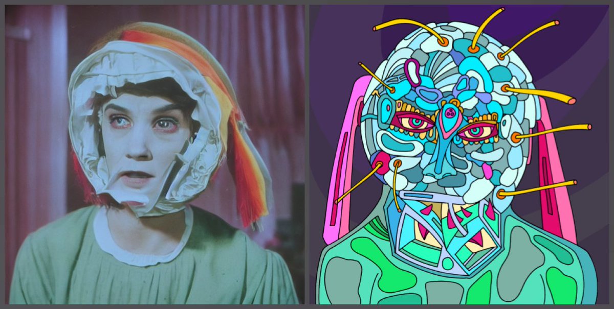 kelbv's tweet photo. A model and portrait, #stablediffusion #aiart #kelbv https://t.co/YFcJ1xSlLz