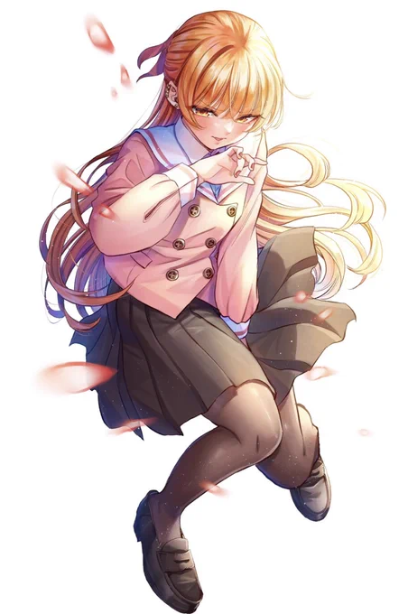 風に煽られツンツンしてるツンデレ幼馴染#幼馴染とはラブコメにならない #火威灯 