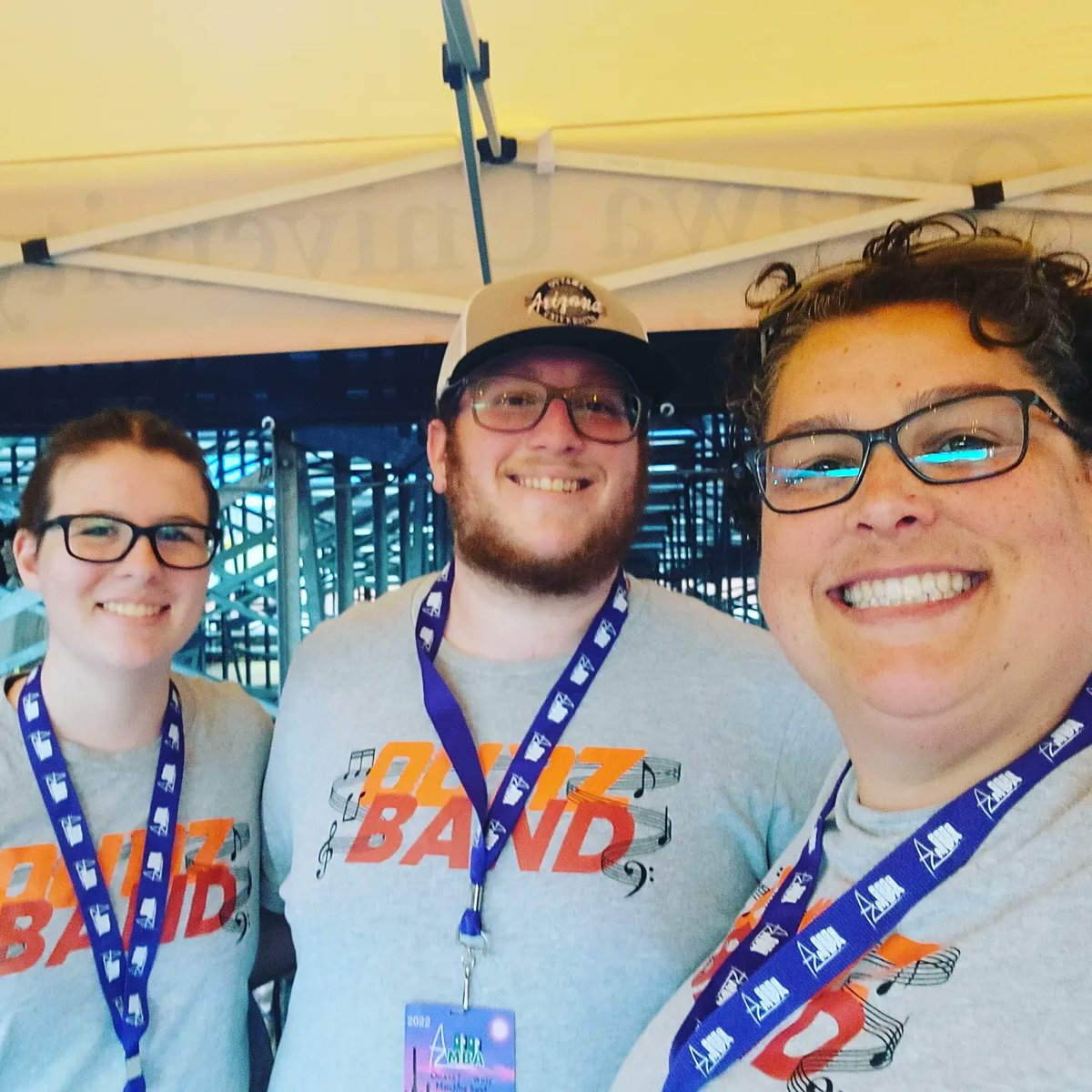 OuazBand's tweet photo. We are at a local AzMBA marching band event tonight in our own backyard!! Super excited to be here at Shadow Ridge High School! #OUAZ #AzMBA #jointheband #makingsomenoise #ouazband #fangsout #marchingbandseason22 #ouazculture https://t.co/DO1HJo4X55
