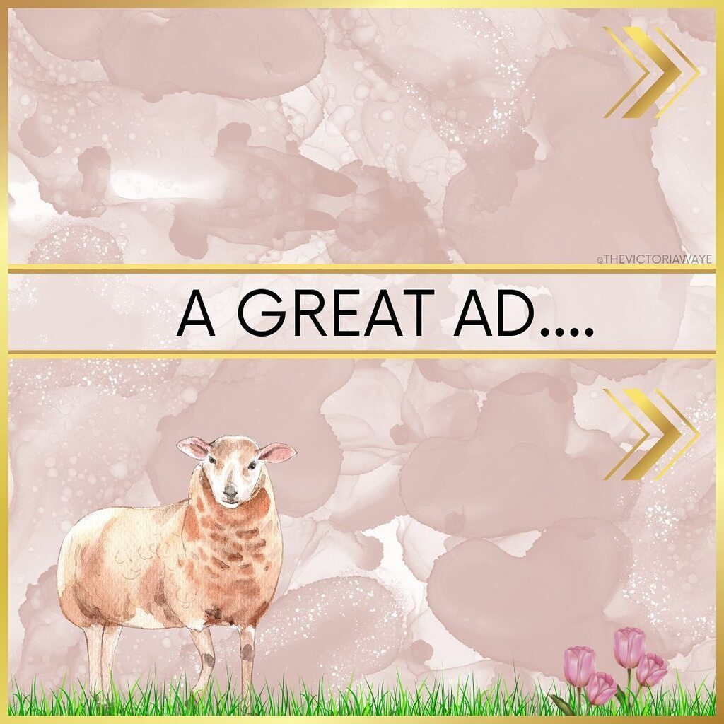 TheVictoriaWaye's tweet photo. LET’S START WITH THE BASICS! 💯

Time is precious.  You want your advertising campaigns to be effective!

We’ve seen ads that ROCK and ads that flop.  What makes a good ad to you?

Let me know in the comments 👇🏼

⟐

⟐

#adcampaign #adcampains #effecti… https://t.co/g1asJH8xpl https://t.co/icufmuFABG