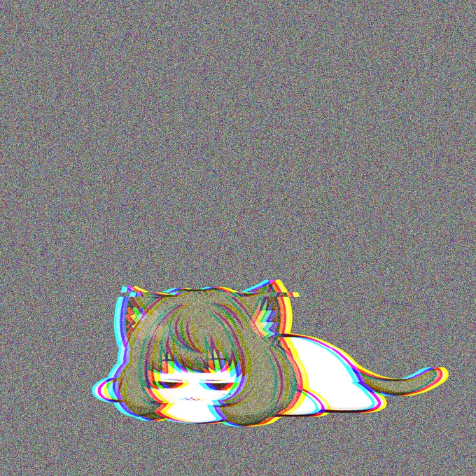 低気圧により無事ぐったり。 