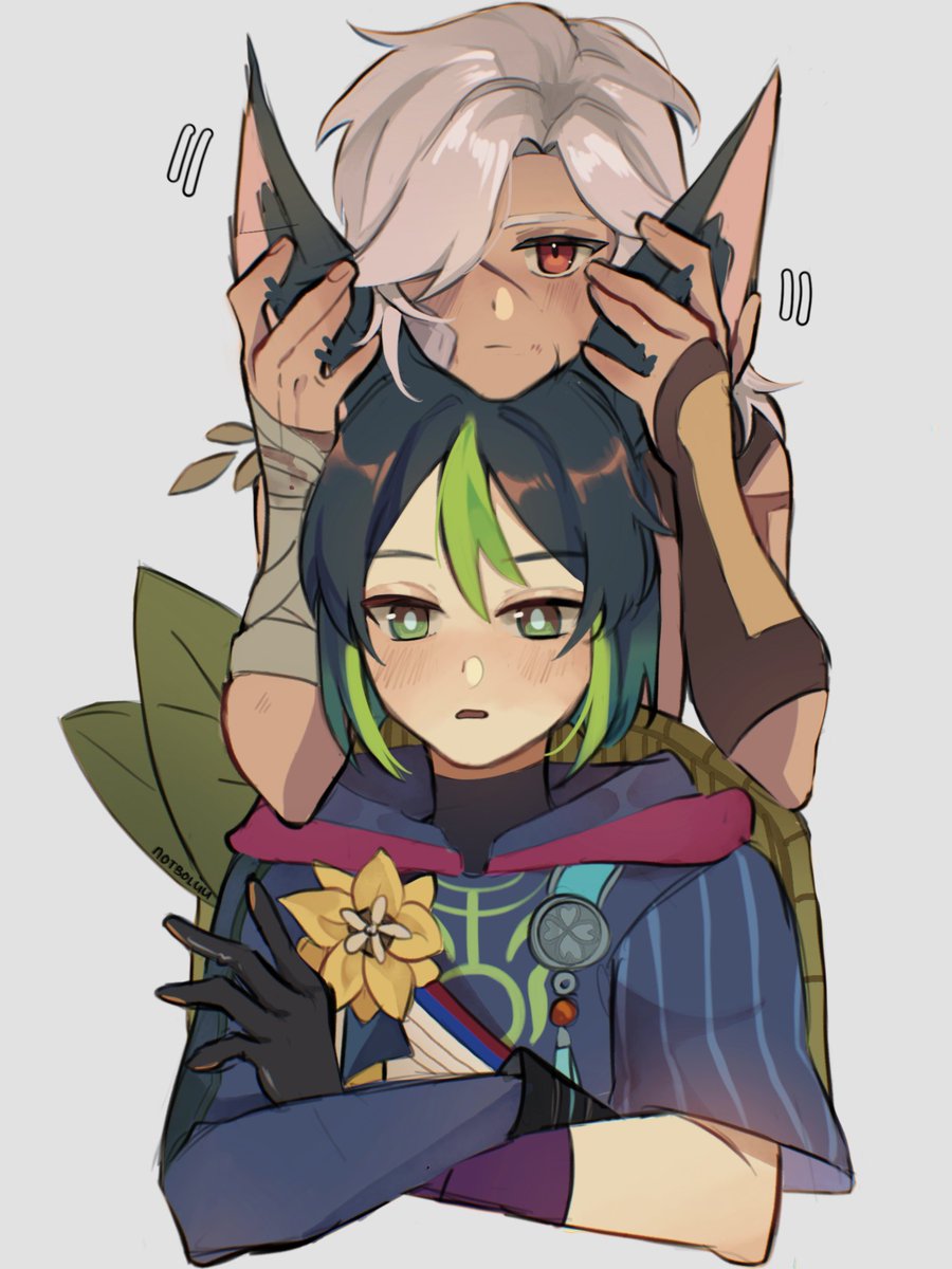 yumibolu's tweet photo. “What are you looking at?” ⚖️🪴
#cynonari  #原神 #Genshinlmpact https://t.co/MIKQeV2DS2