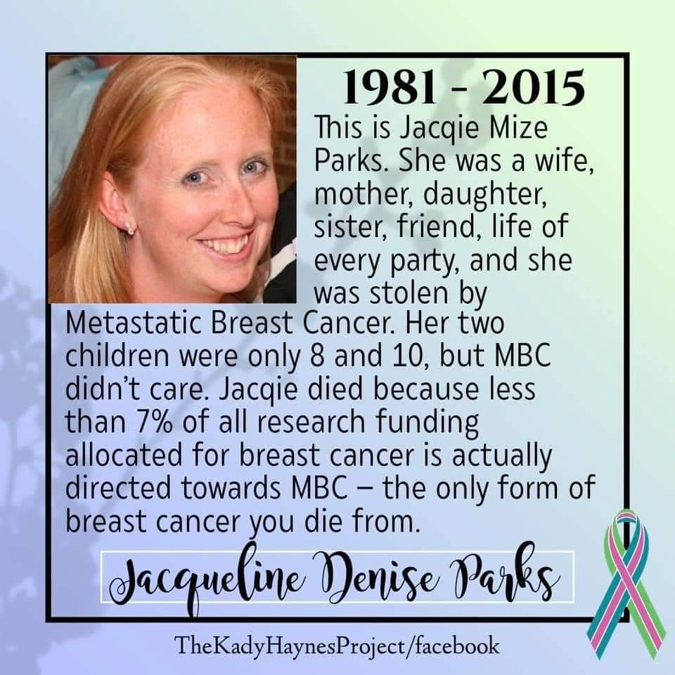 LibbyMbc's tweet photo. #toomanytooyoung Jacqie Parks is being featured by the @KadyHaynesProj today. I didn't know her but I know what a heartbreaking journey it is to leave your way too young children. If you have a chance check out the amazing Katy Haynes Beauty for Ashes Project https://t.co/qc6T1EgCUU