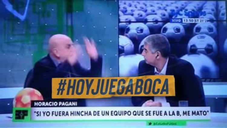 ¡HOY JUEGA BOCA!