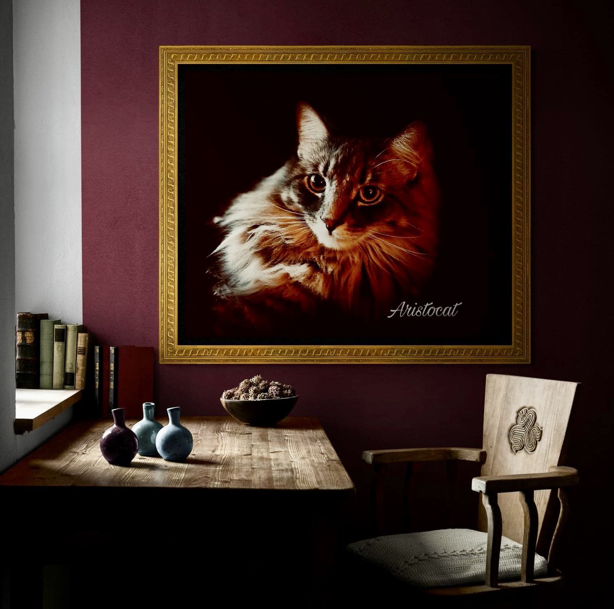 Ted E. The regal Aristocat. Happy Caturday.
<a href="/LorenzoTheCat/">The Spirit of Lorenzo the Cat</a> #CatsOfTwitter #Caturday