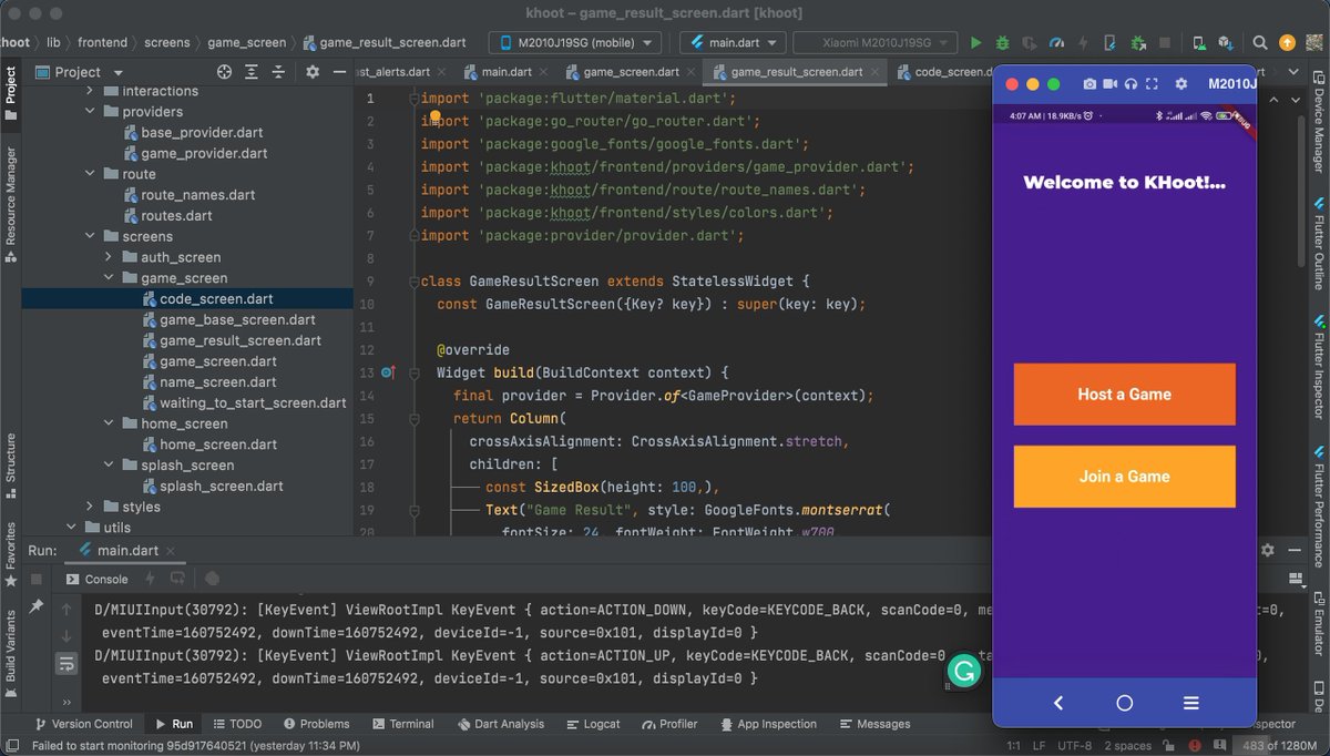 dev_toykam's tweet image. Demo coming soon
Frontend (Mobile): Flutter
Backend: Nodejs/Typescript, Socket.io, MongoDB, JWT...
#flutter #typscript #mongodb #socketio #nodejs